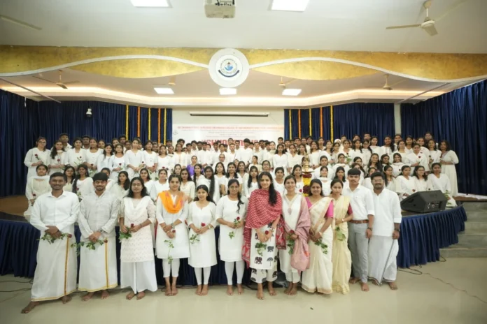 New Inducted Students